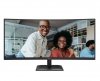  AOC Monitor komputerowy CU34E4CV 34 cale 120Hz Curved, Zakrzywiony VA HDMIx2 DP RJ45 HAS Głośniki